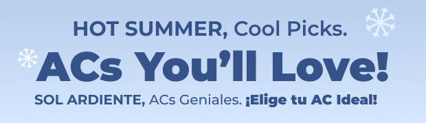 AC's and Fans | Small Banner