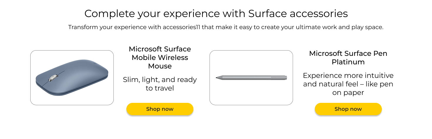 Microsoft Surface | Large Banner