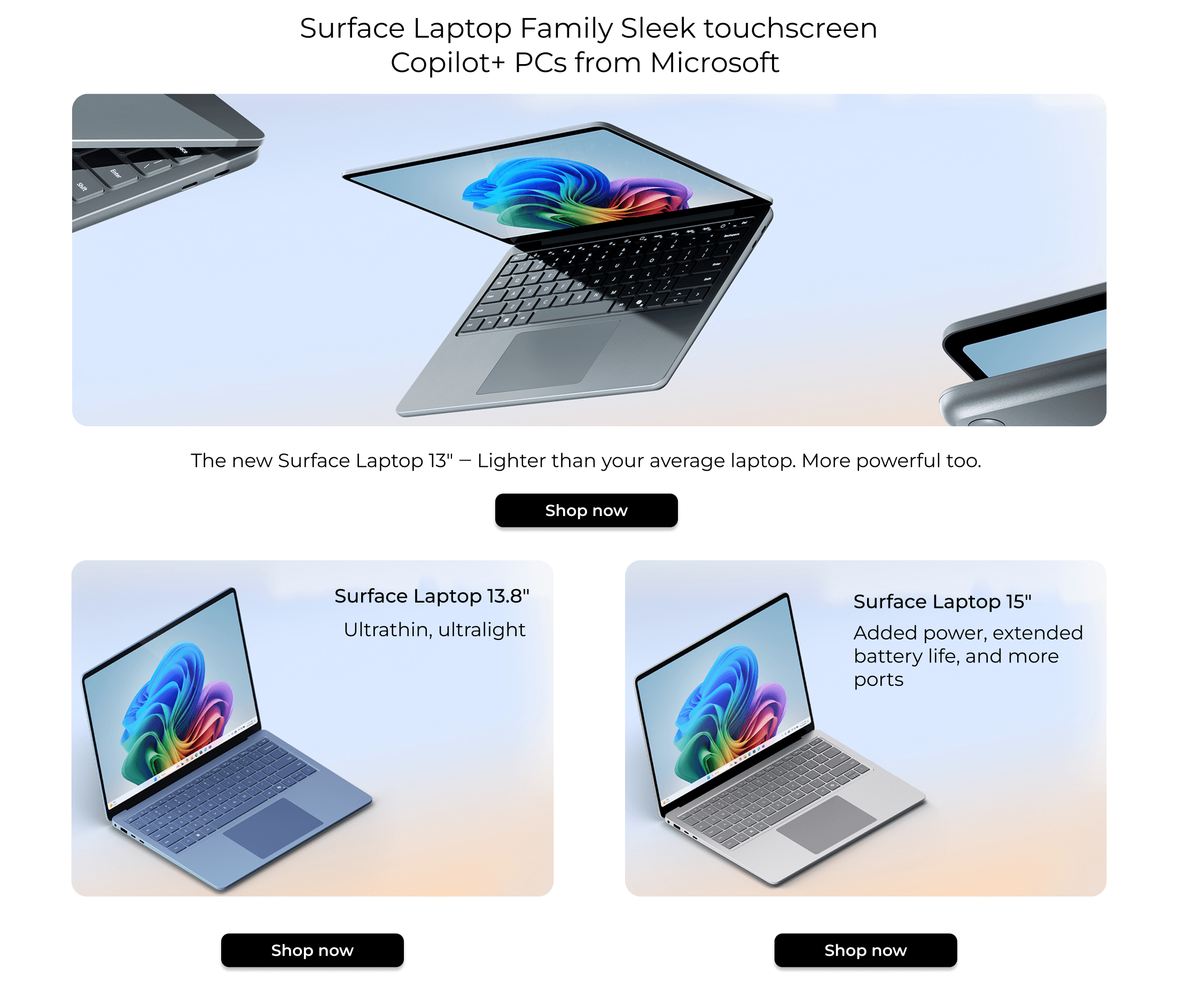 Microsoft Surface | Large Banner