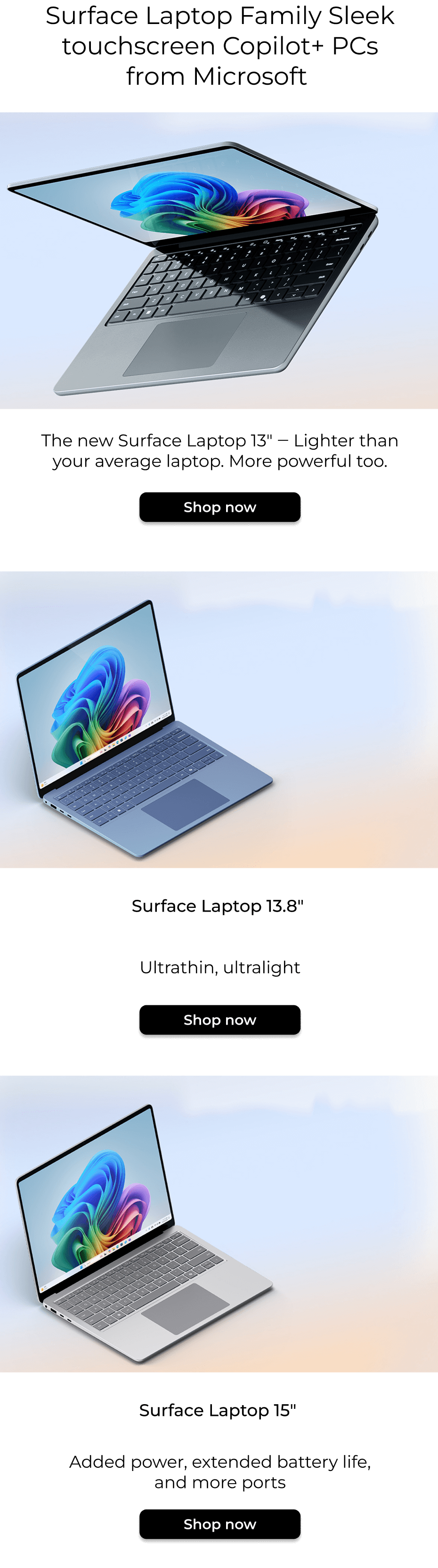 Microsoft Surface | Small Banner
