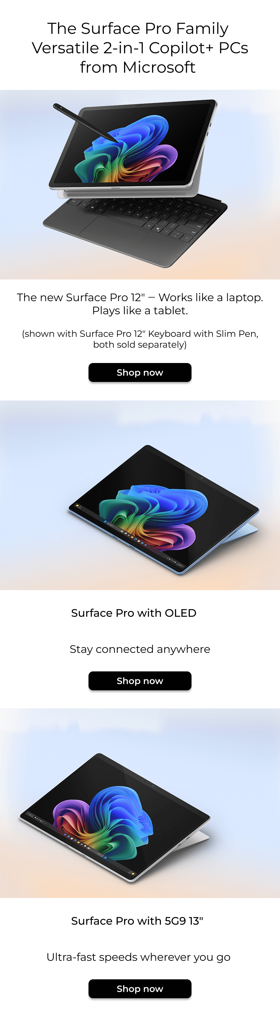 Microsoft Surface | Small Banner