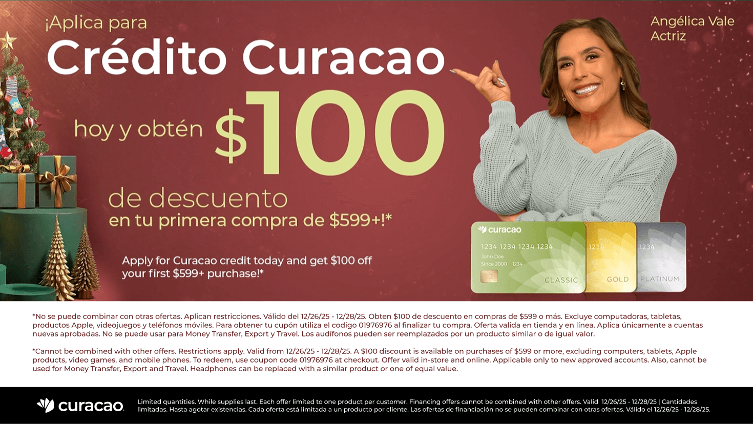 Holidays Large Credit