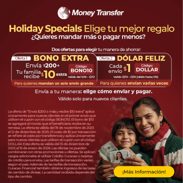 Holidays Small Money Transfer