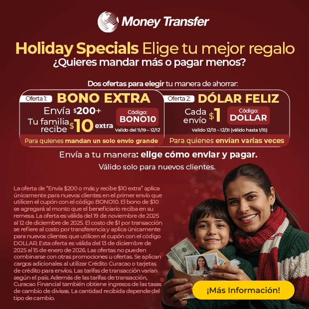 Holidays Small Money Transfer