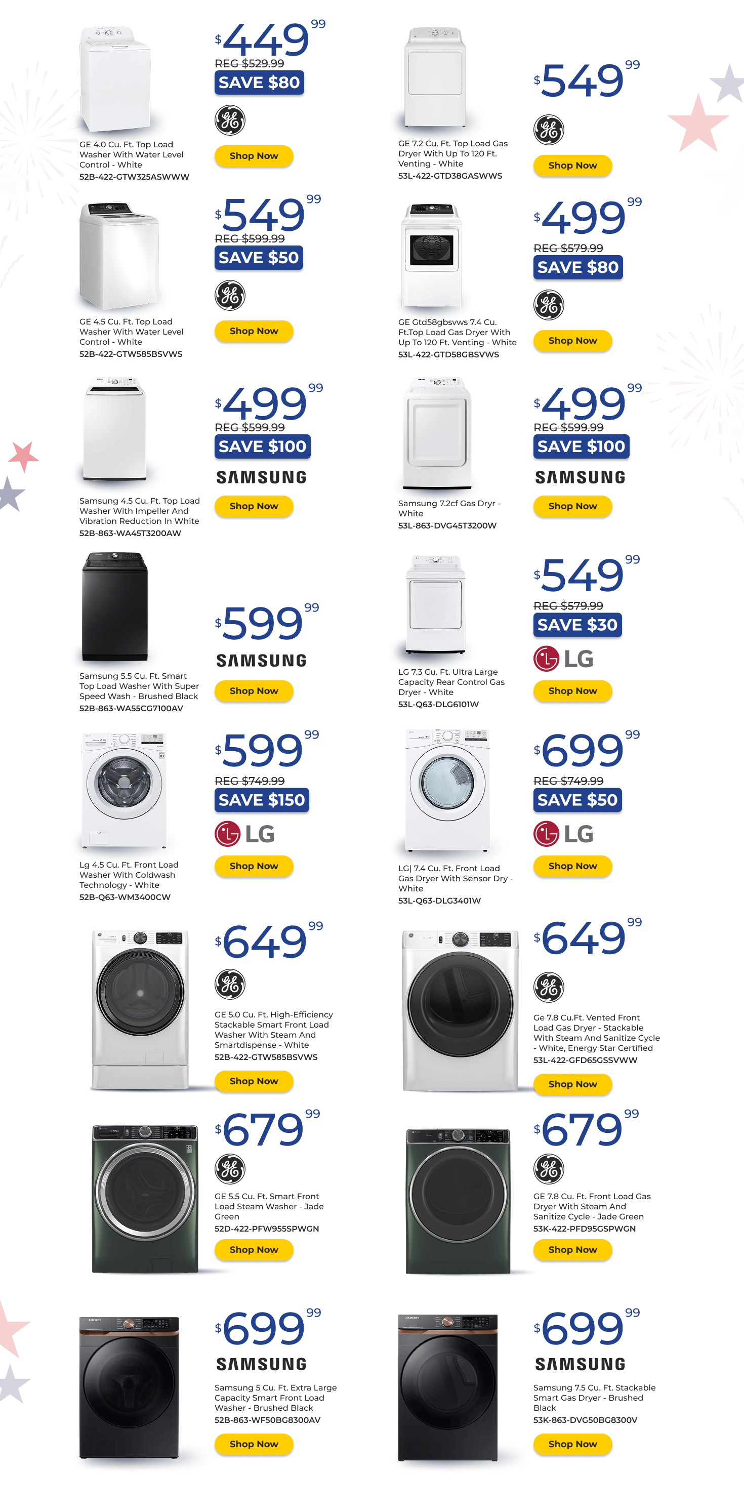 Memorial Day Sale | Large Banner 10