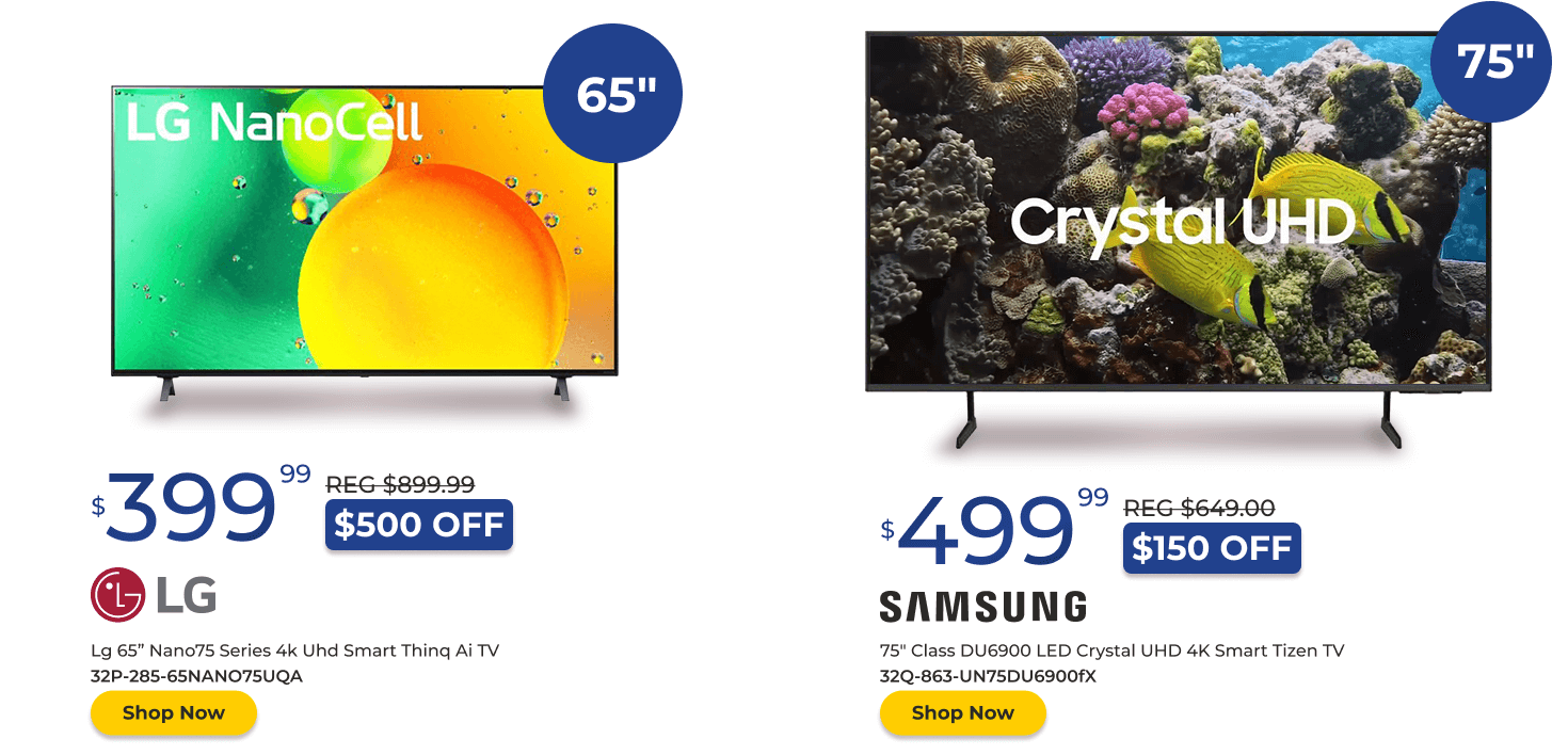 Memorial Day Sale | Samsung | Large Banner