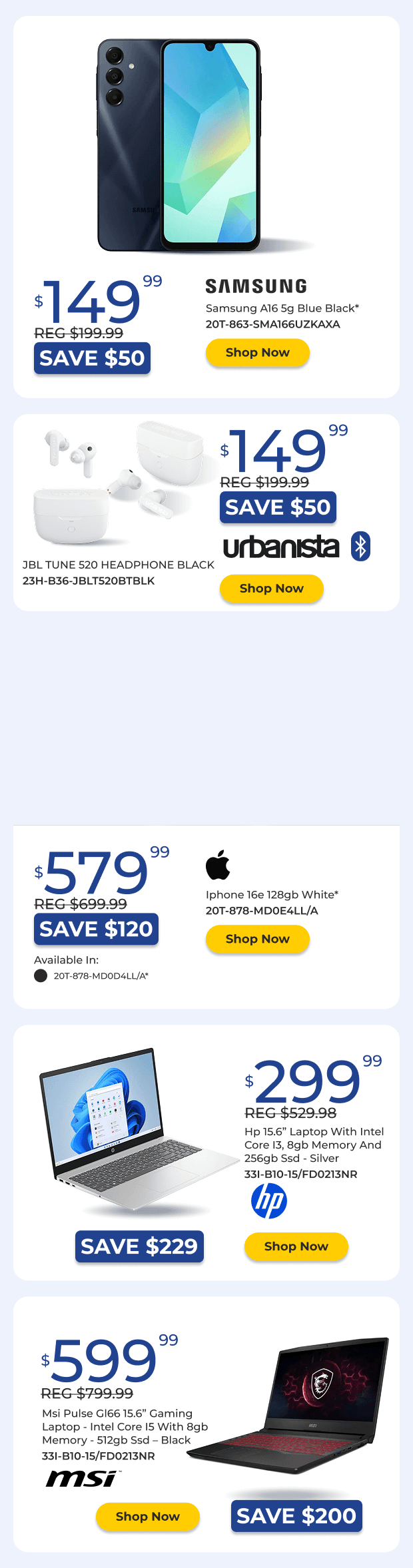 Memorial Day Sale | bh | Small Banner