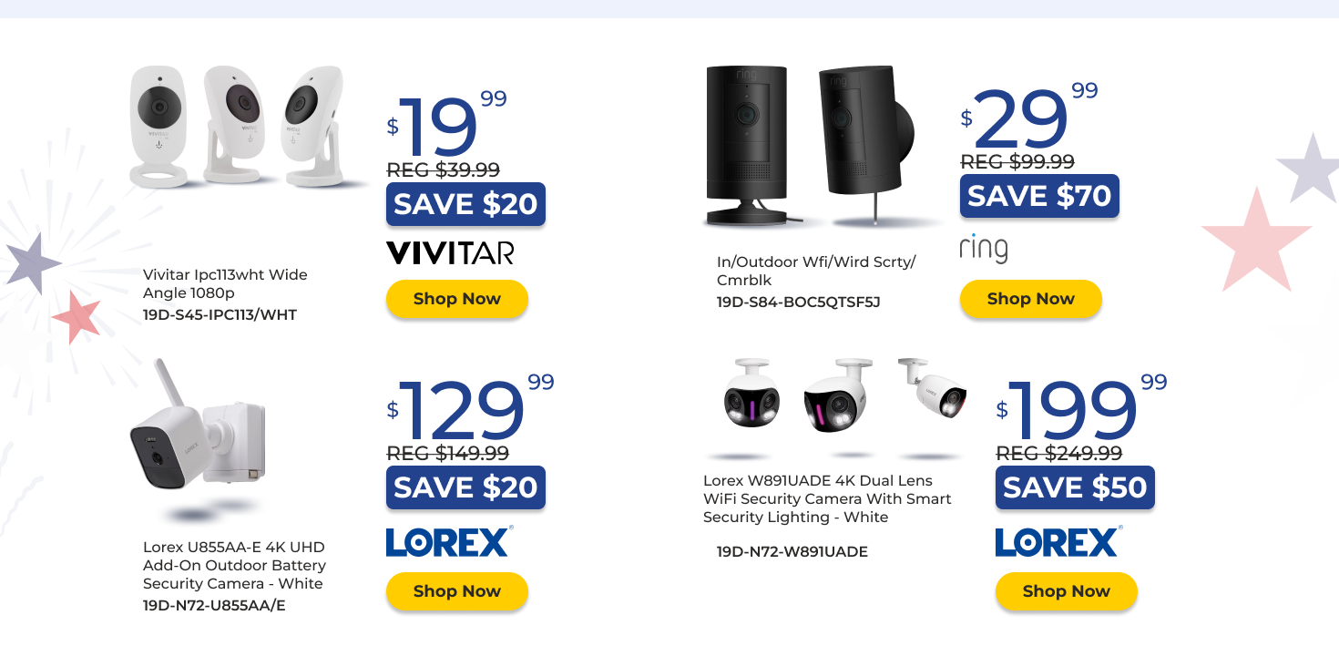 Memorial Day Sale | Large Banner 3