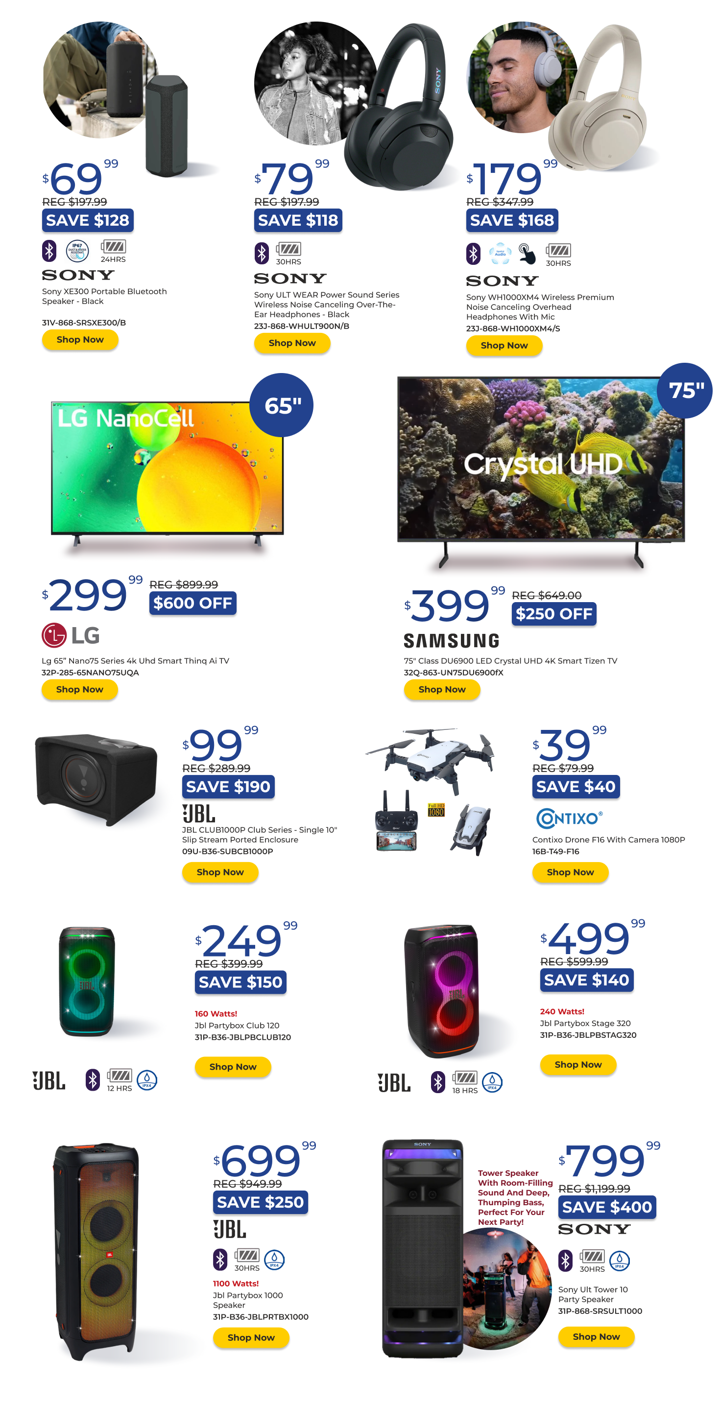 Memorial Day Sale | Samsung | Large Banner