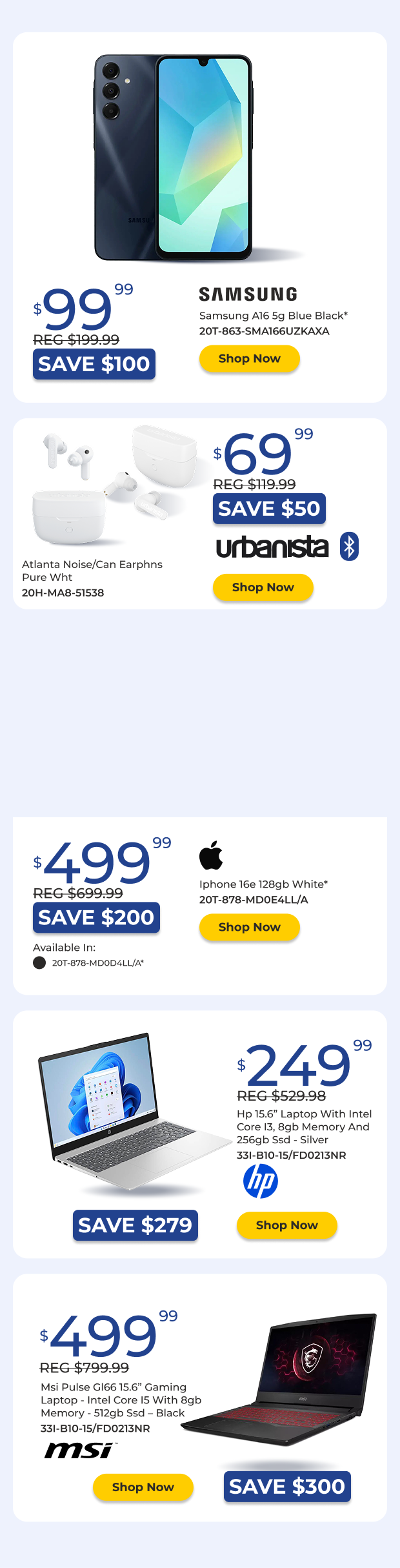 Memorial Day Sale | bh | Small Banner