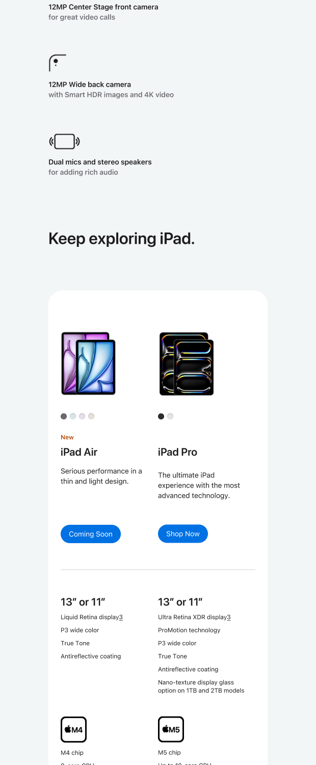 iPad Air pg #3 mobile banner