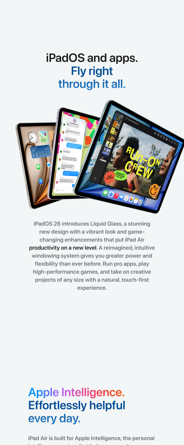 iPad Air pg #3 mobile banner