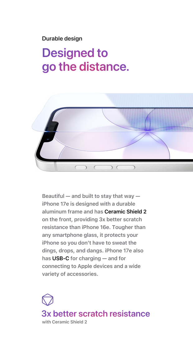 iPhone 17e pg #3 mobile banner