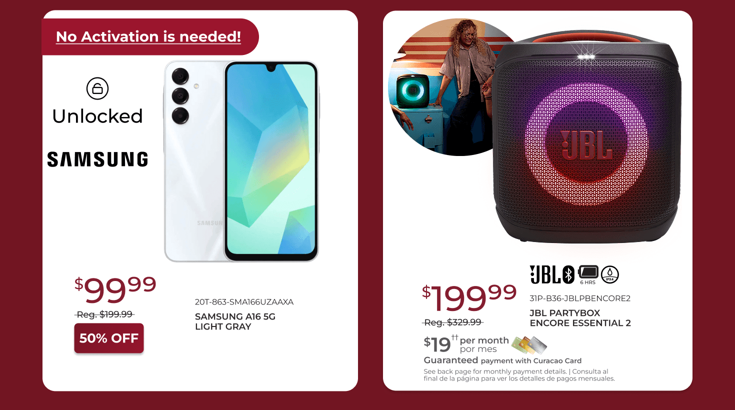 DOORBUSTER DEALS | Large Banner