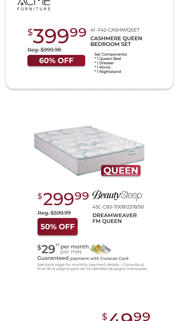 DOORBUSTER DEALS | Small Banner