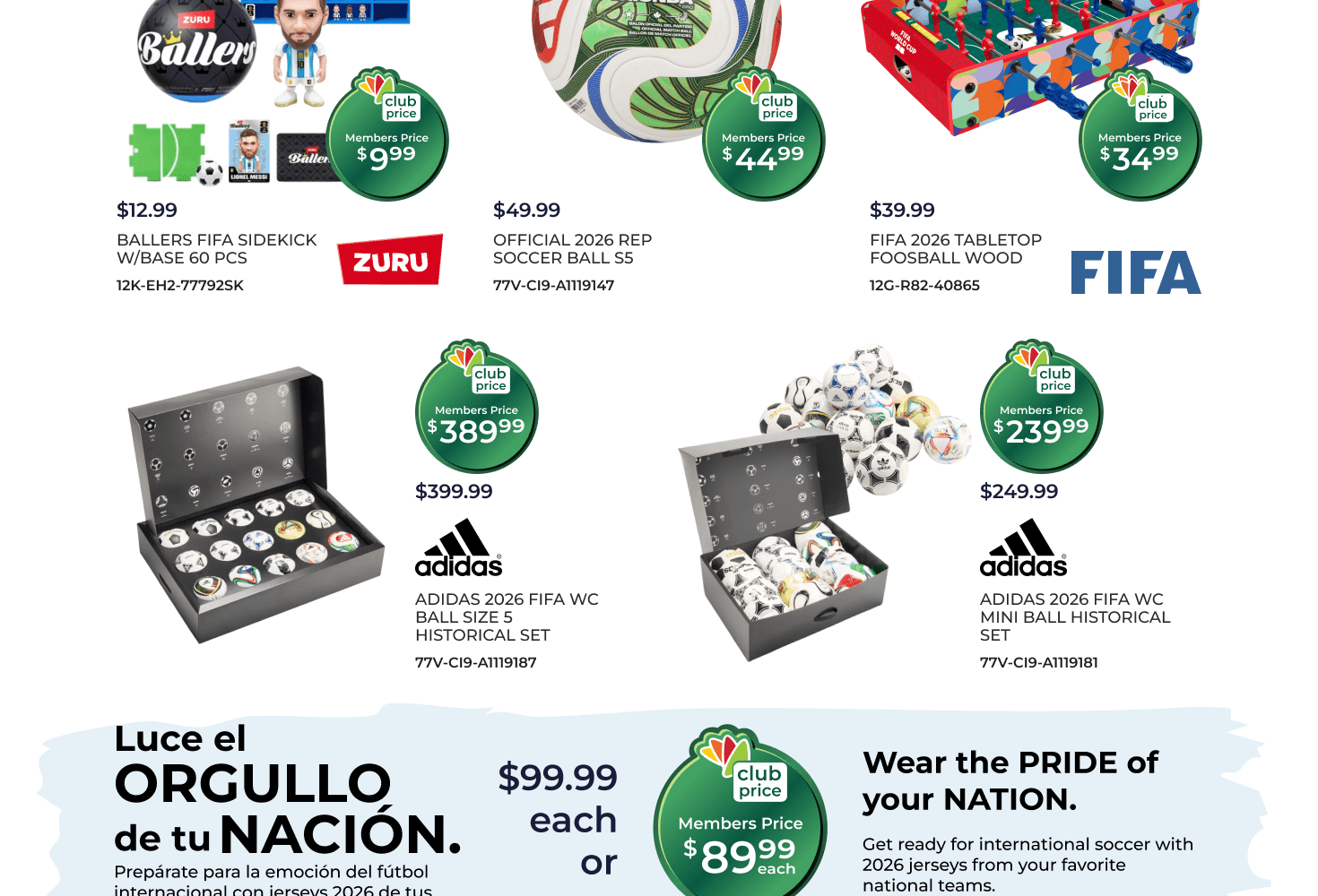 FUTBOL SALE | Large Banner
