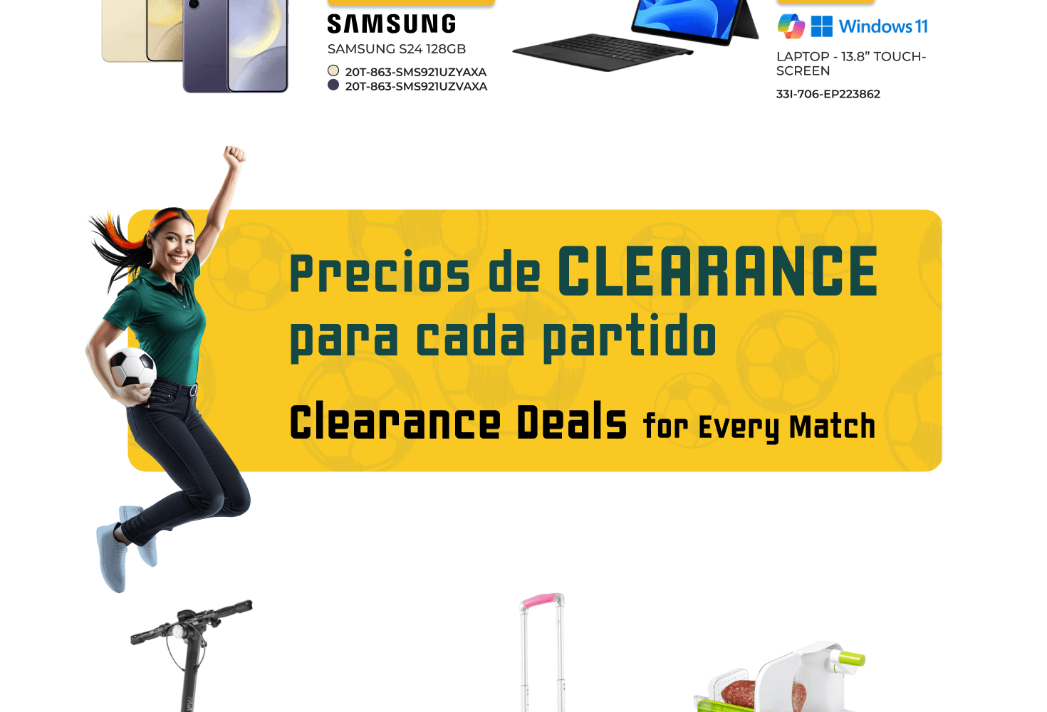 FUTBOL SALE | Large Banner