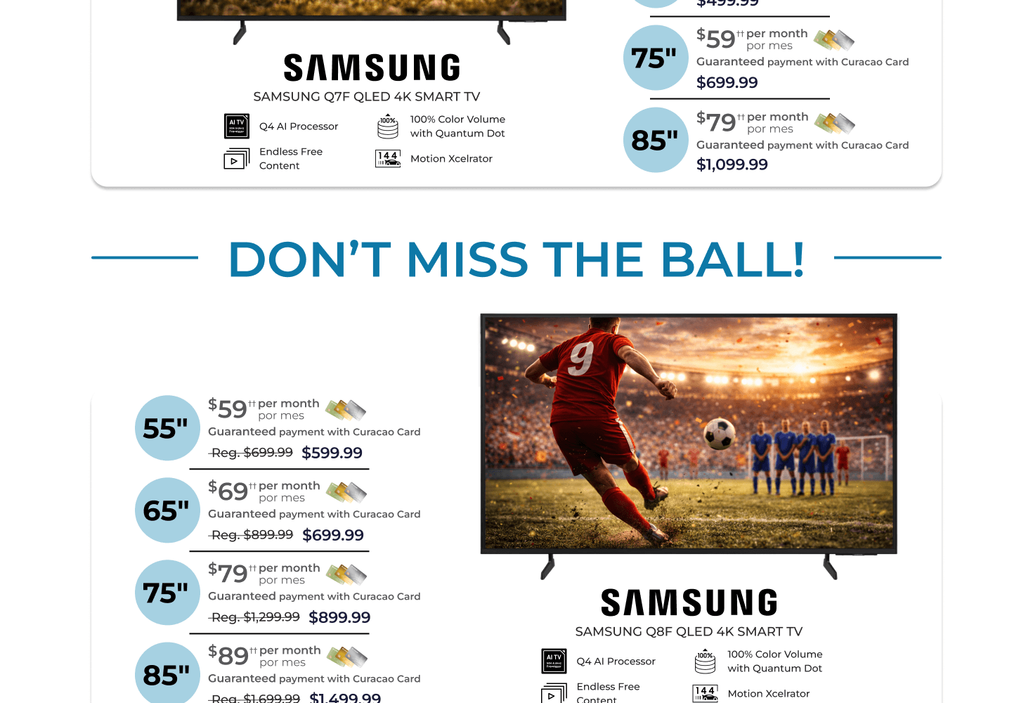 FUTBOL SALE | Large Banner
