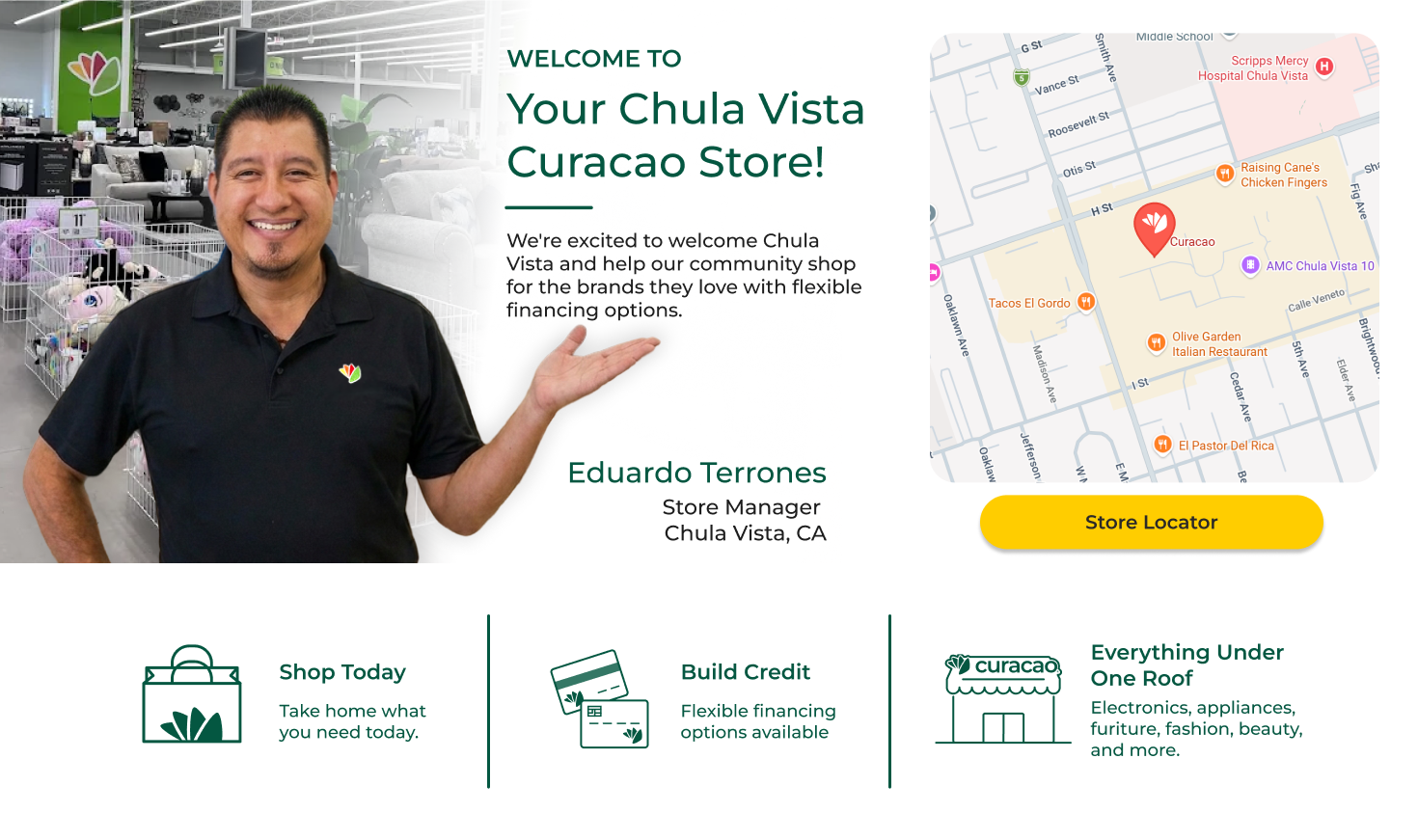 Your Chula Vista Curacao Store