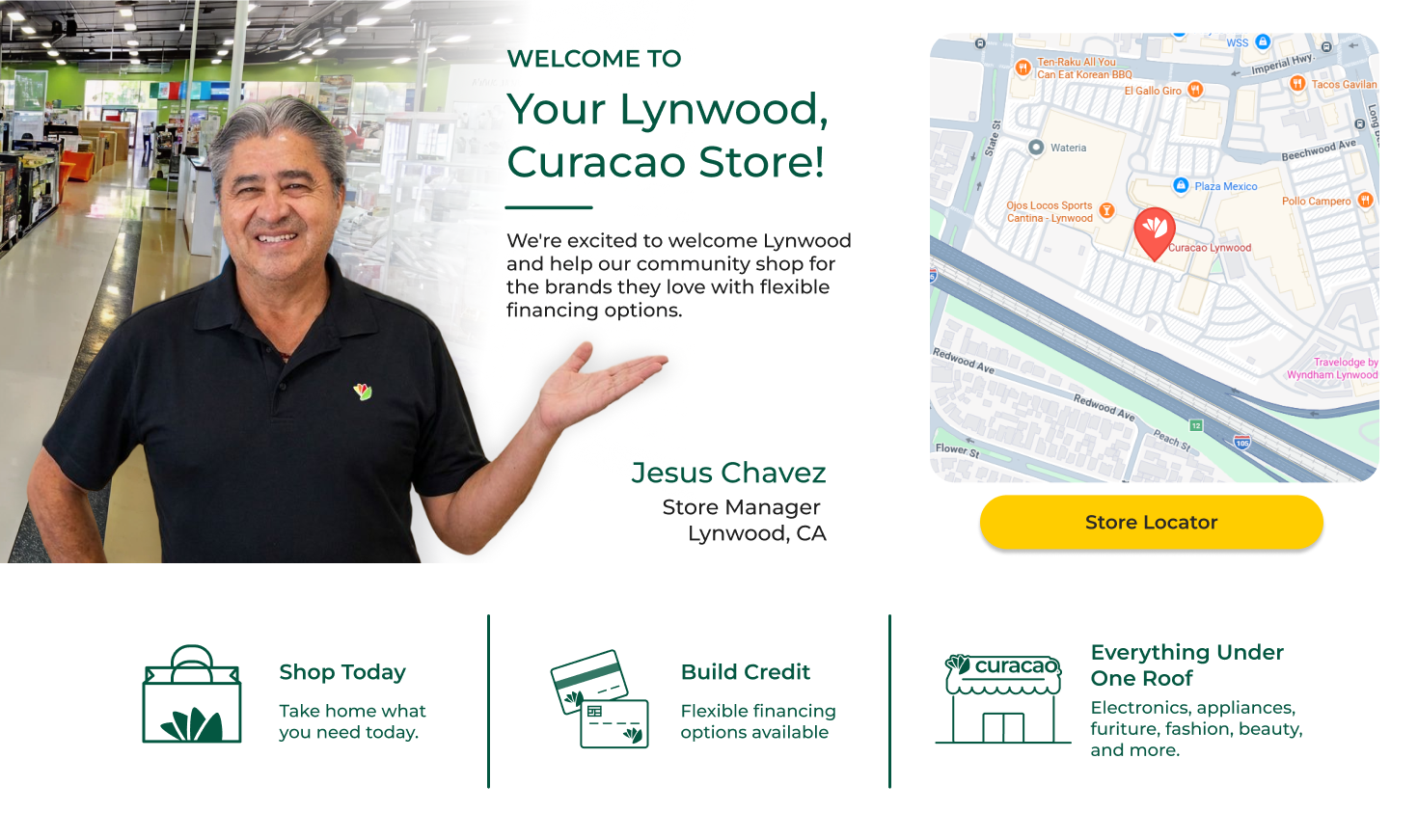 Your Lynwood Curacao Store
