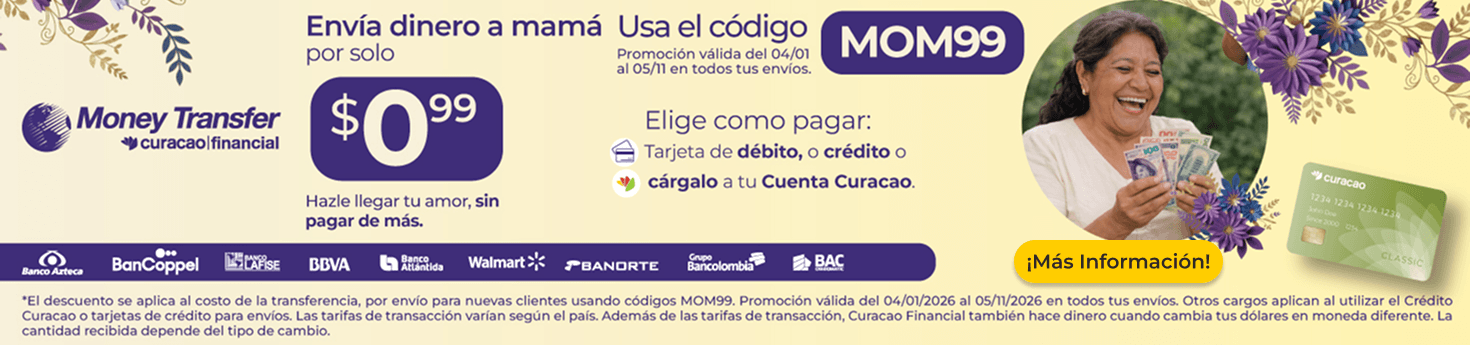 Mother's Day | Money Transfer | Desktop