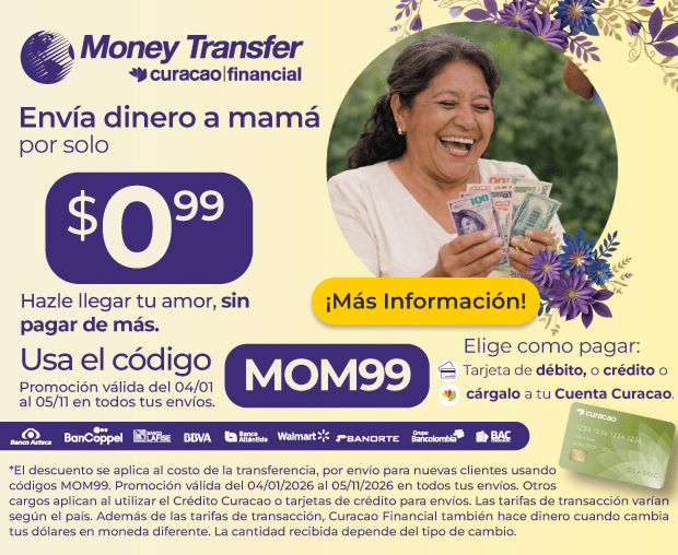Mother's Day | Money Transfer | Desktop