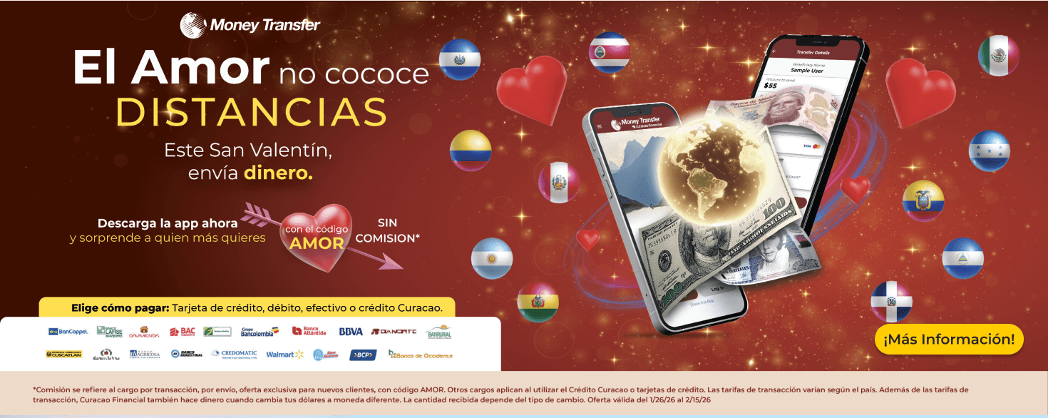 Valentine's Day | Money Transfer | Desktop